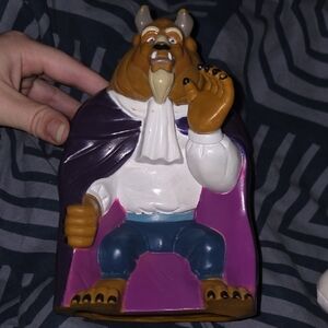 Beast Figurine with Purple Cape